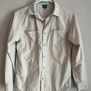 Patagonia button down shirt- girls size XL